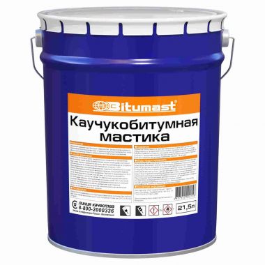 Мастика каучукобитумная Bitumast 21.5 л