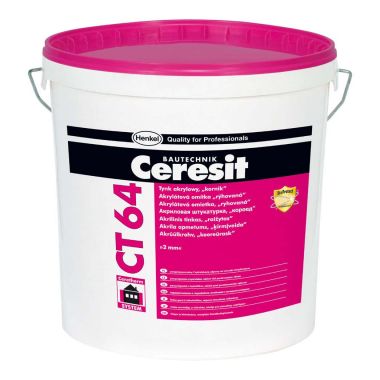 Ceresit СТ 64 штукатурка полимерная короед 1.5 мм 25 кг