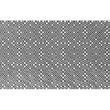 Декор Камелия черный 04 250х400 мм Шахтинская плитка | Unitile