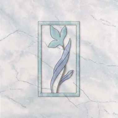 Декор Венера голубой 01 200х300х7 мм Шахтинская плитка | Unitile