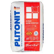 Клей Plitonit В+ для плитки, керамогранита и камня 25 кг