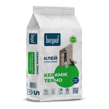 Клей для печей и каминов Bergauf Keramik Termo 5 кг