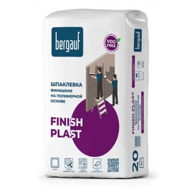 Шпаклевка полимерная финишная Bergauf Finish Plast 20 кг