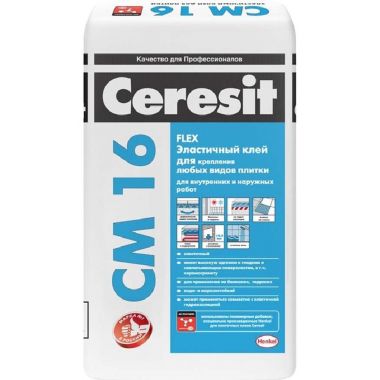 Ceresit СМ 16 эластичный плиточный клей 25 кг
