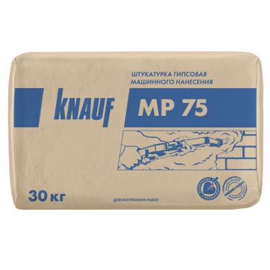 Кнауф MP-75 белая штукатурка 30 кг