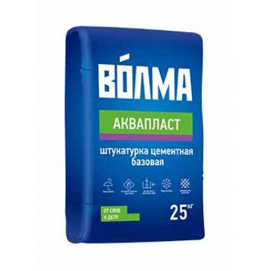 Волма Аквапласт штукатурка 25 кг